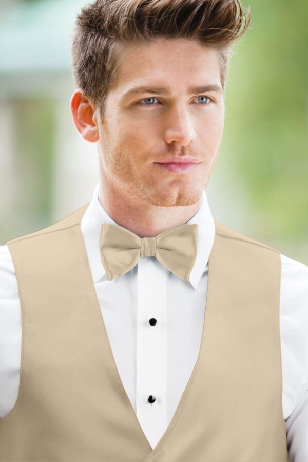 laubeblanc Side Bow-tie Combinaison キャメル Side Bow-tie Combinaison – L'AUBE BLANC