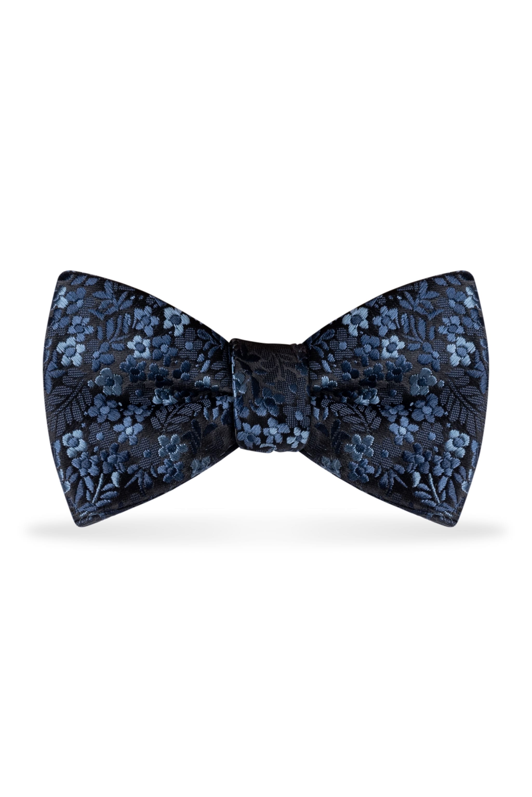 Floral Navy Bow Tie