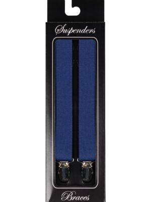 Men's Royal Blue Clip-on Suspenders