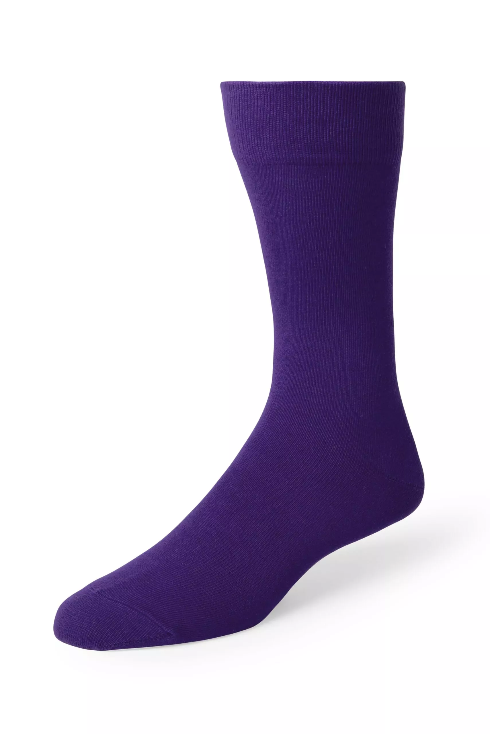 Purple Men's Dress Socks