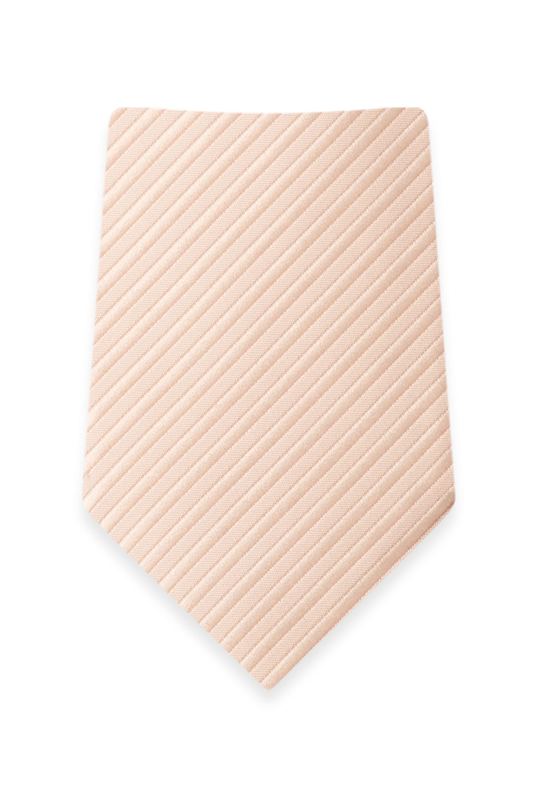 Striped Blush Self-Tie Windsor Tie 1