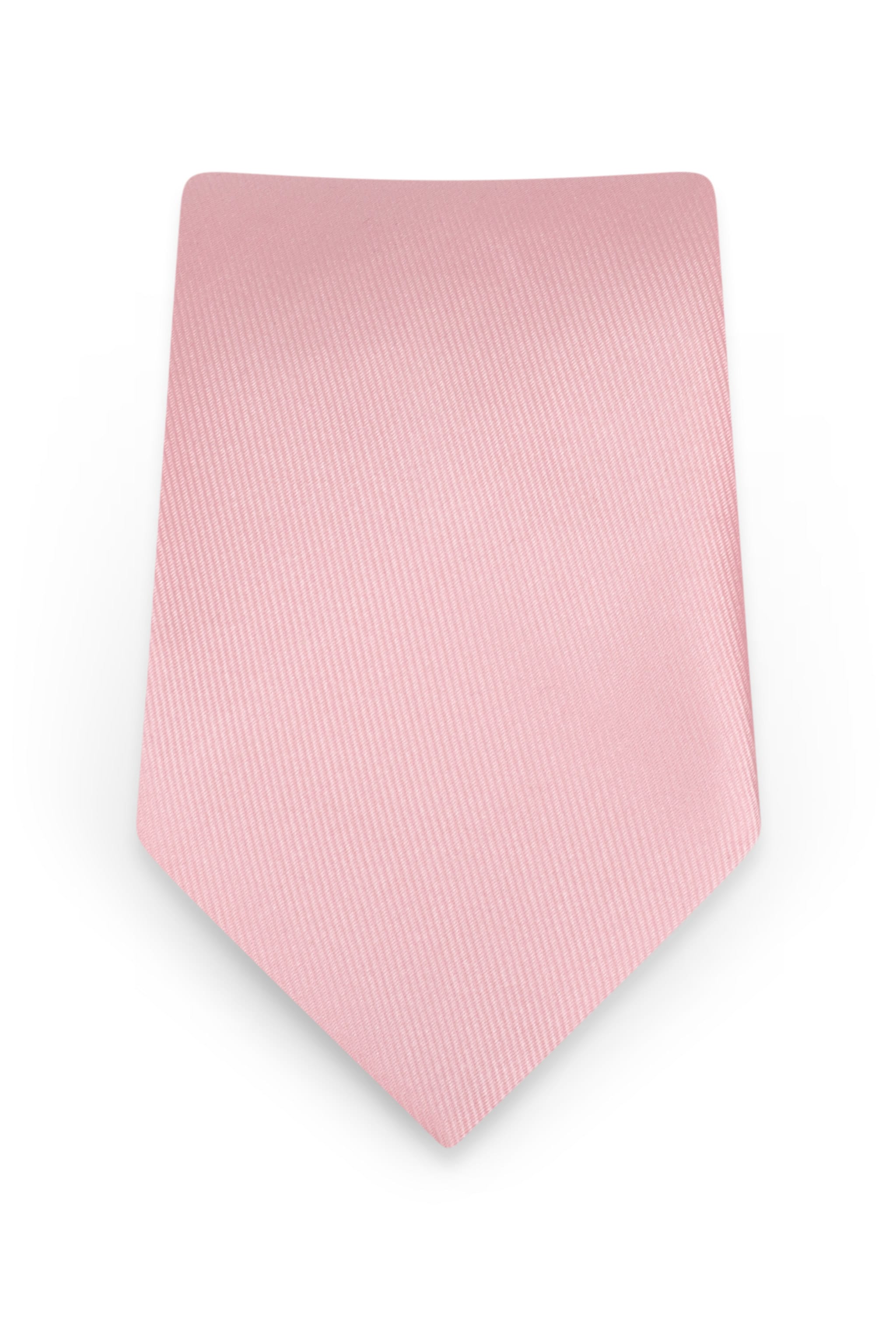 Solid Rose Petal Self-Tie Windsor Tie