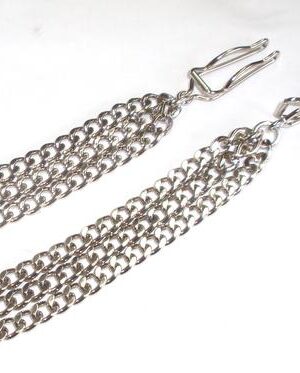 Triple Strand Zoot Chain / 30, 40 & 48 =118 inches length/ Silver / Import / Bulk