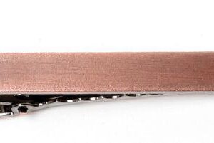 2 inch Length (50X8X3) COPPER Hand Buffed Finished (no two are alike) Clear Coat Finish / Import / Gift Boxed.