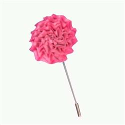 Hot Pink Carnation Flower Lapel Stick Pin /Boxed/Import