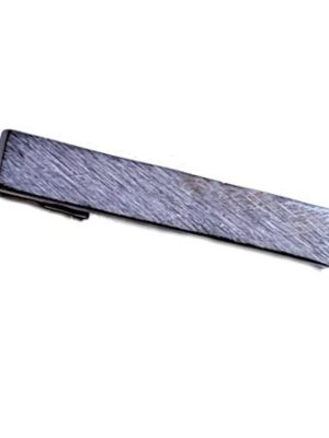 2 inch Tie Bar/ Gun Metal/   Florentine Pattern finish/ Import