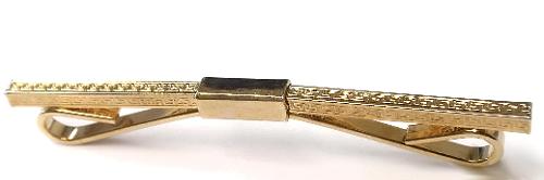 #13 Square with Greek Key Detail/ Gold Collar Bar Cat. Pg. 19 on the web/ Made in USA
