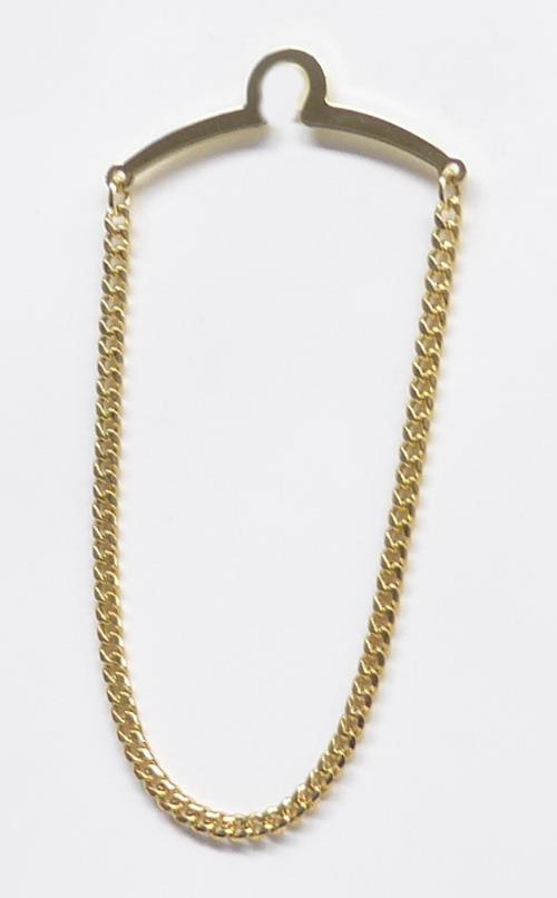 3mm Cable Filled Serpentine Single Strand Gold Tie Chain/ Import/ Gift