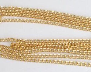 Dbl Strand Gold Zoot Suit Chain 30 & 48 = 78 Inches / Import / Bulk