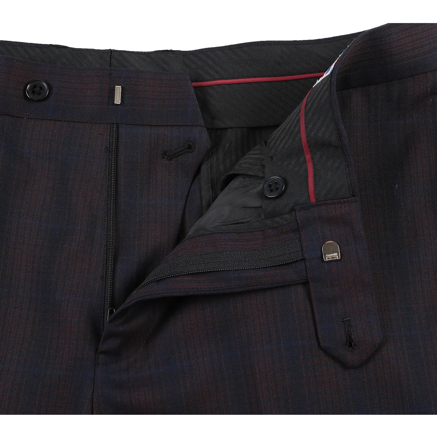 English Laundry Coffee with Red Check Suit 11