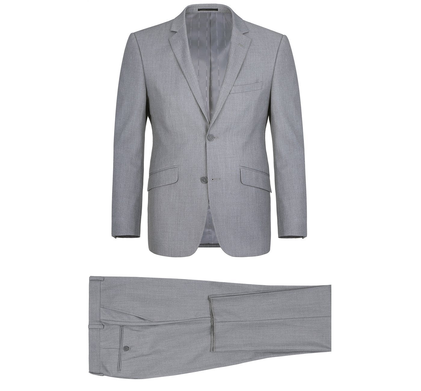 Men’s 2-Piece Single Breasted 2 Button Suit 3