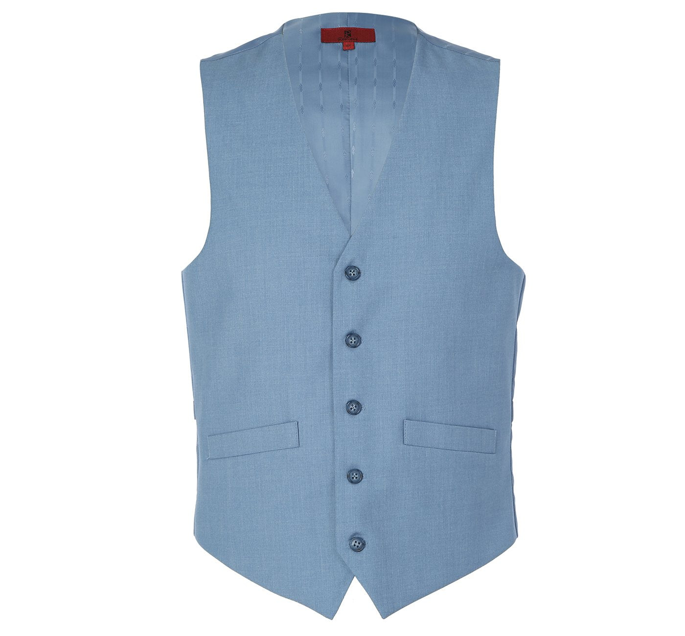 Men’s Business Suit Vest Regular Fit Dress Suit Waistcoat 1