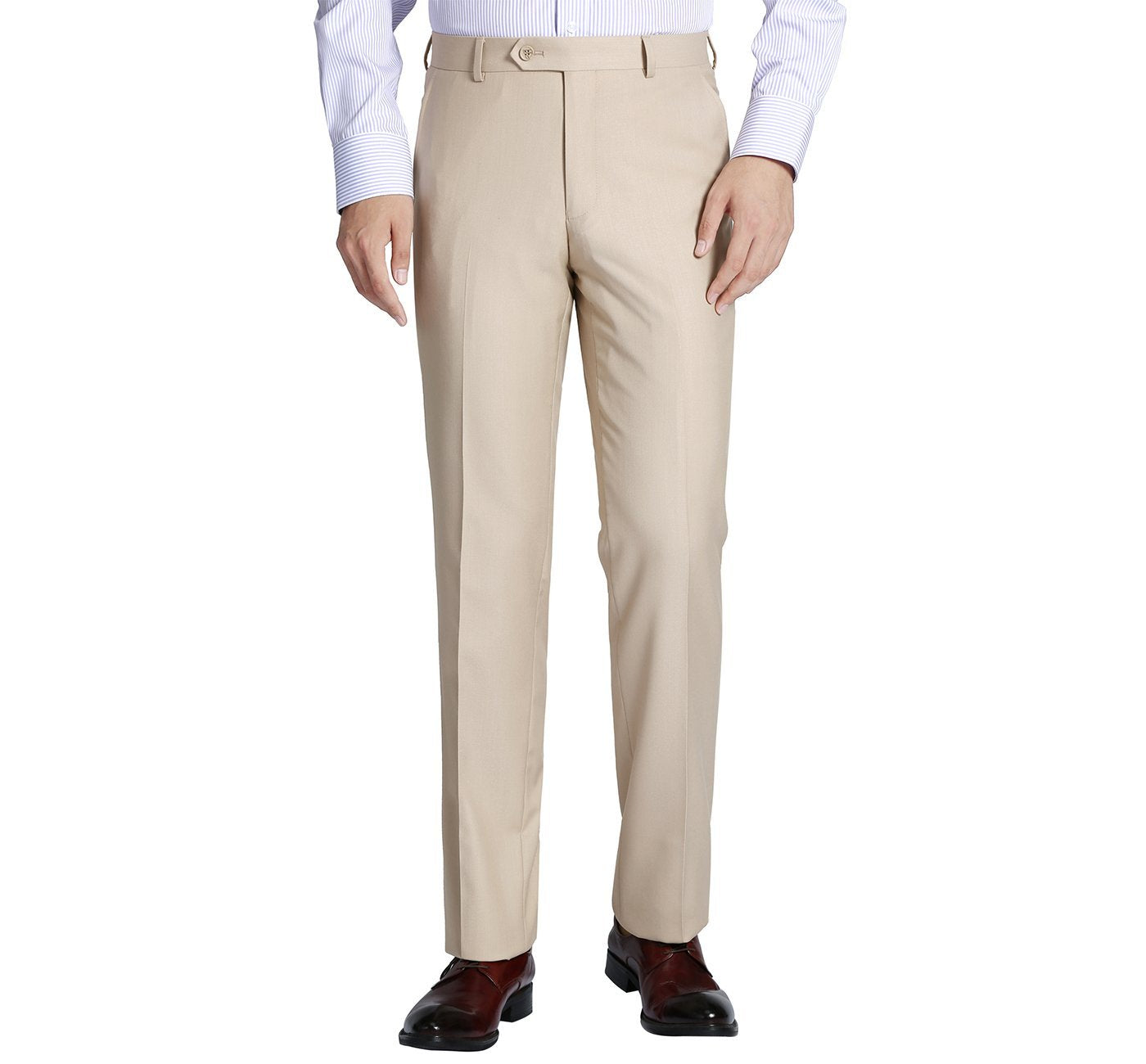 Men’s Flat Front Suit Separate Pants 2
