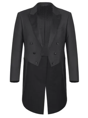 Men's Classic Fit Tuxedo Peak Lapel Full Dress Suit