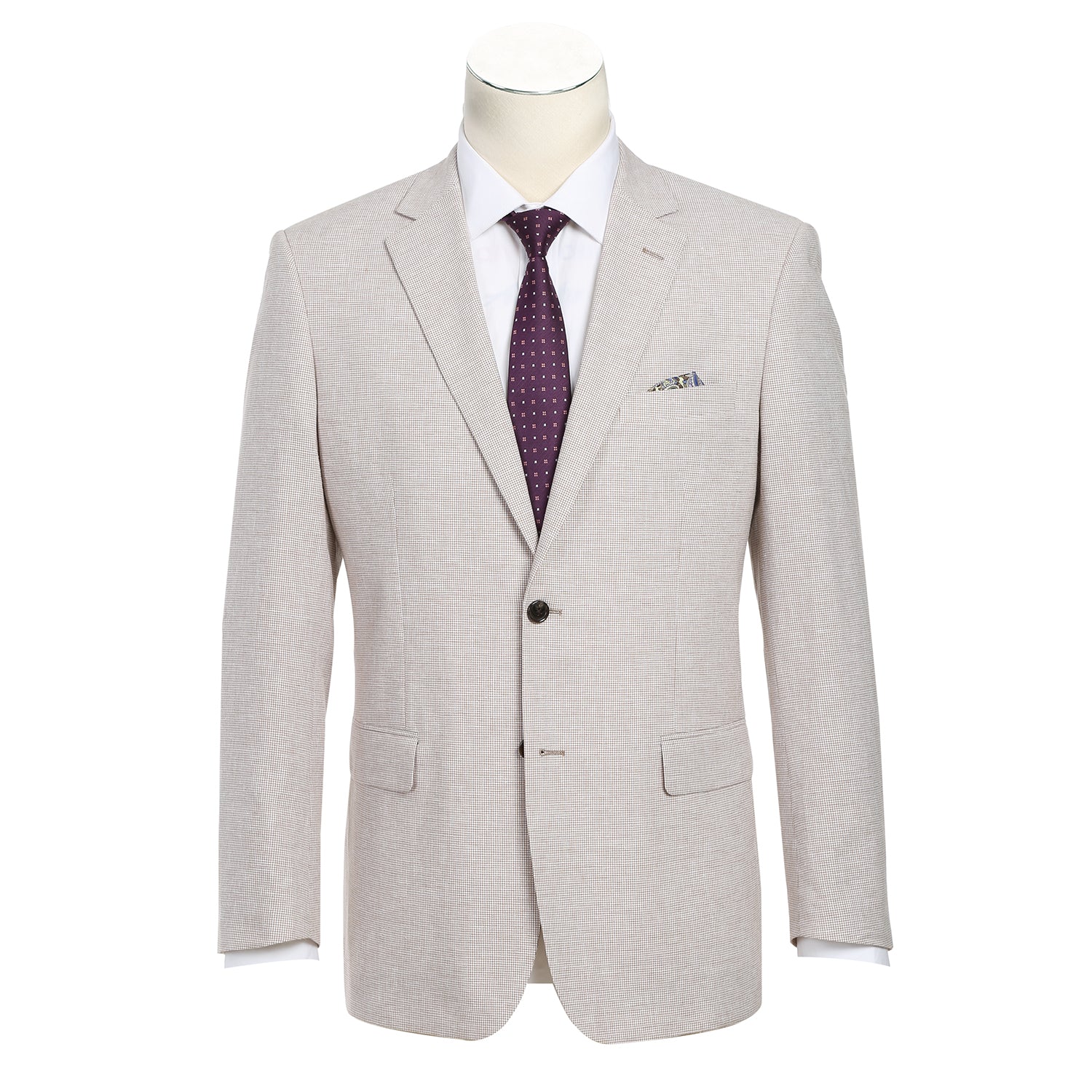 Men's Classic Fit Blazer Summer Linen/Cotton Sport Coat