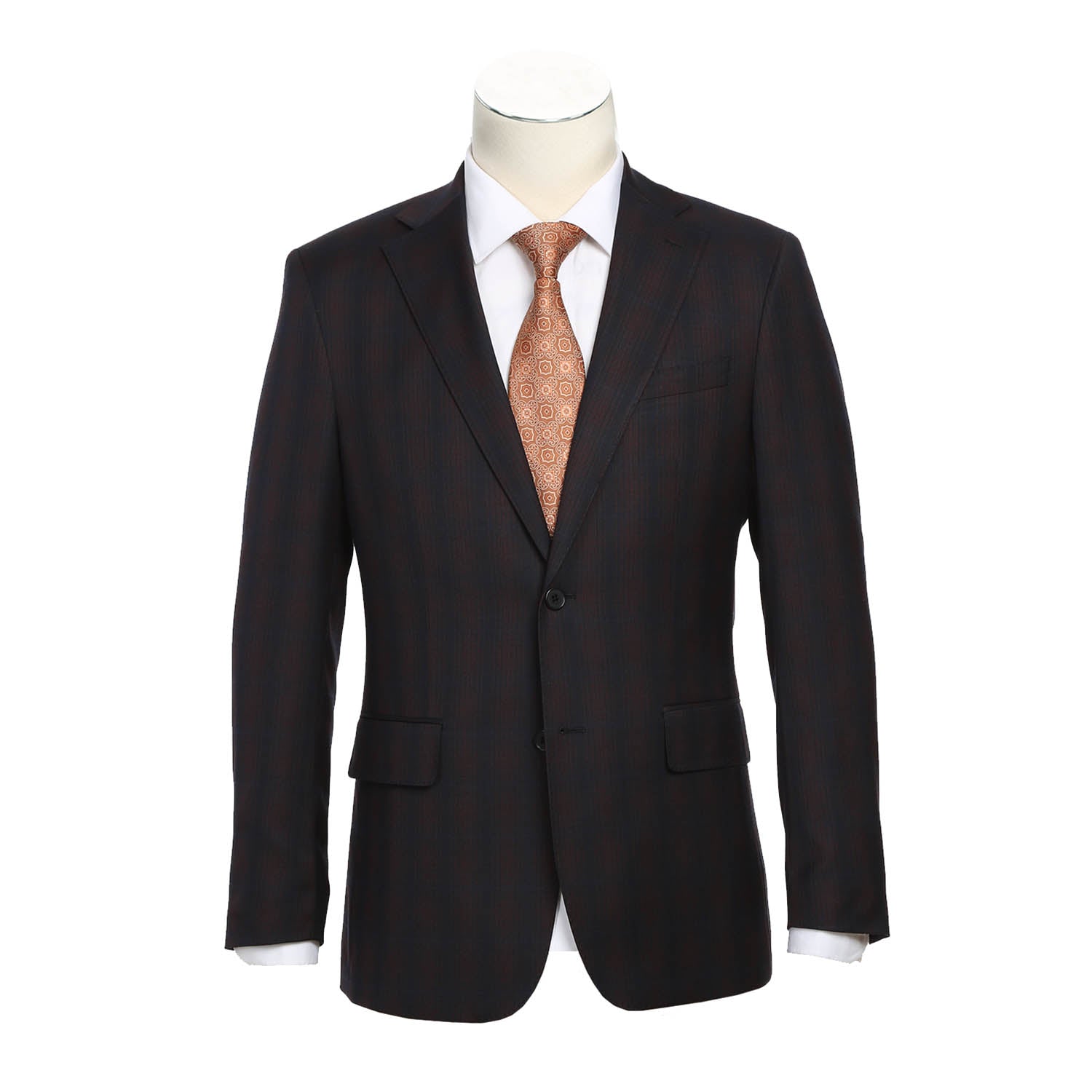English Laundry Coffee with Red Check Suit