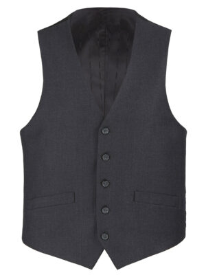 Men's Button Formal Suit Vest Regular Fit Suit Waistcoat