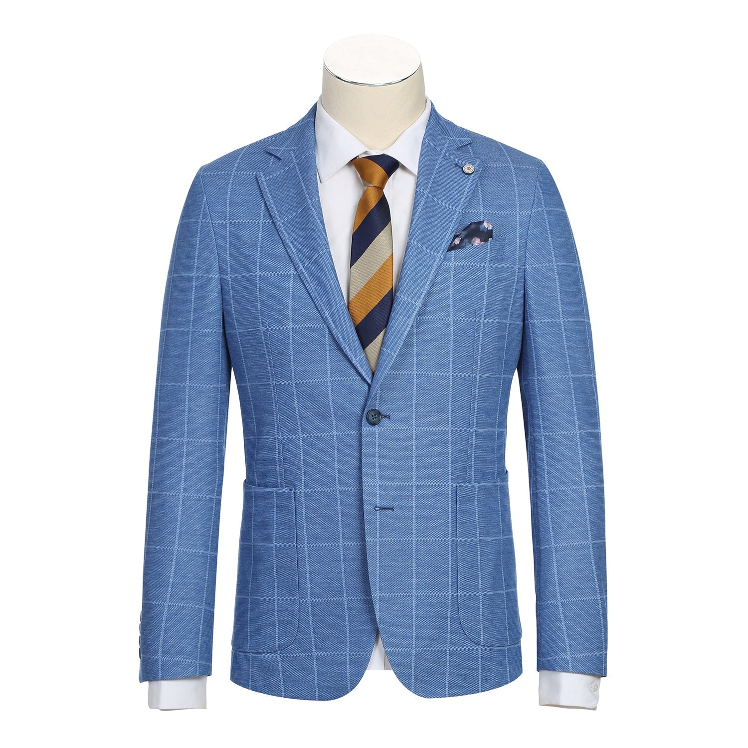 Pellagio Mens Blazer PF24-3-DR-BRN main image 1