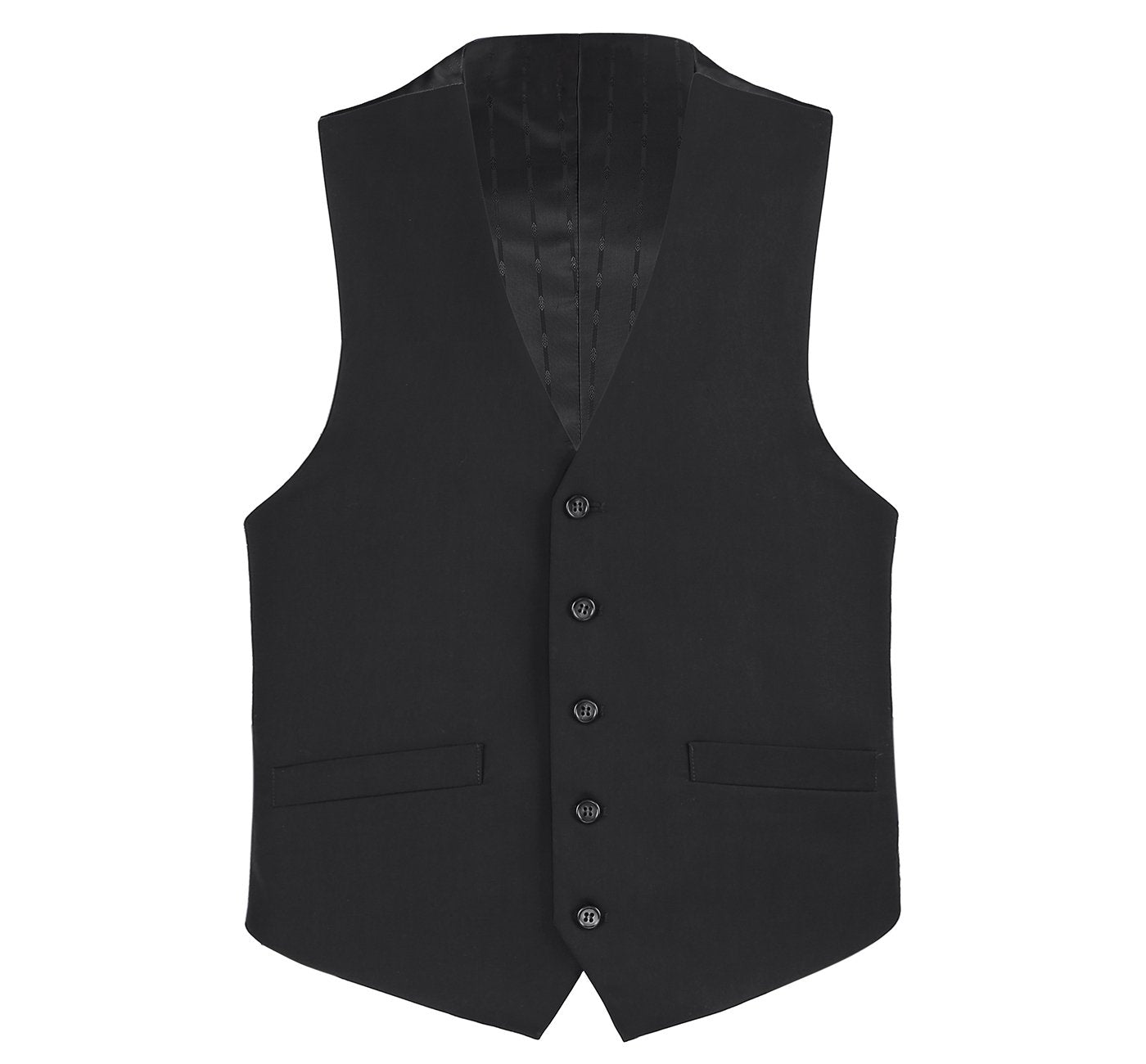 Men’s Business Suit Vest Regular Fit Dress Suit Waistcoat 1
