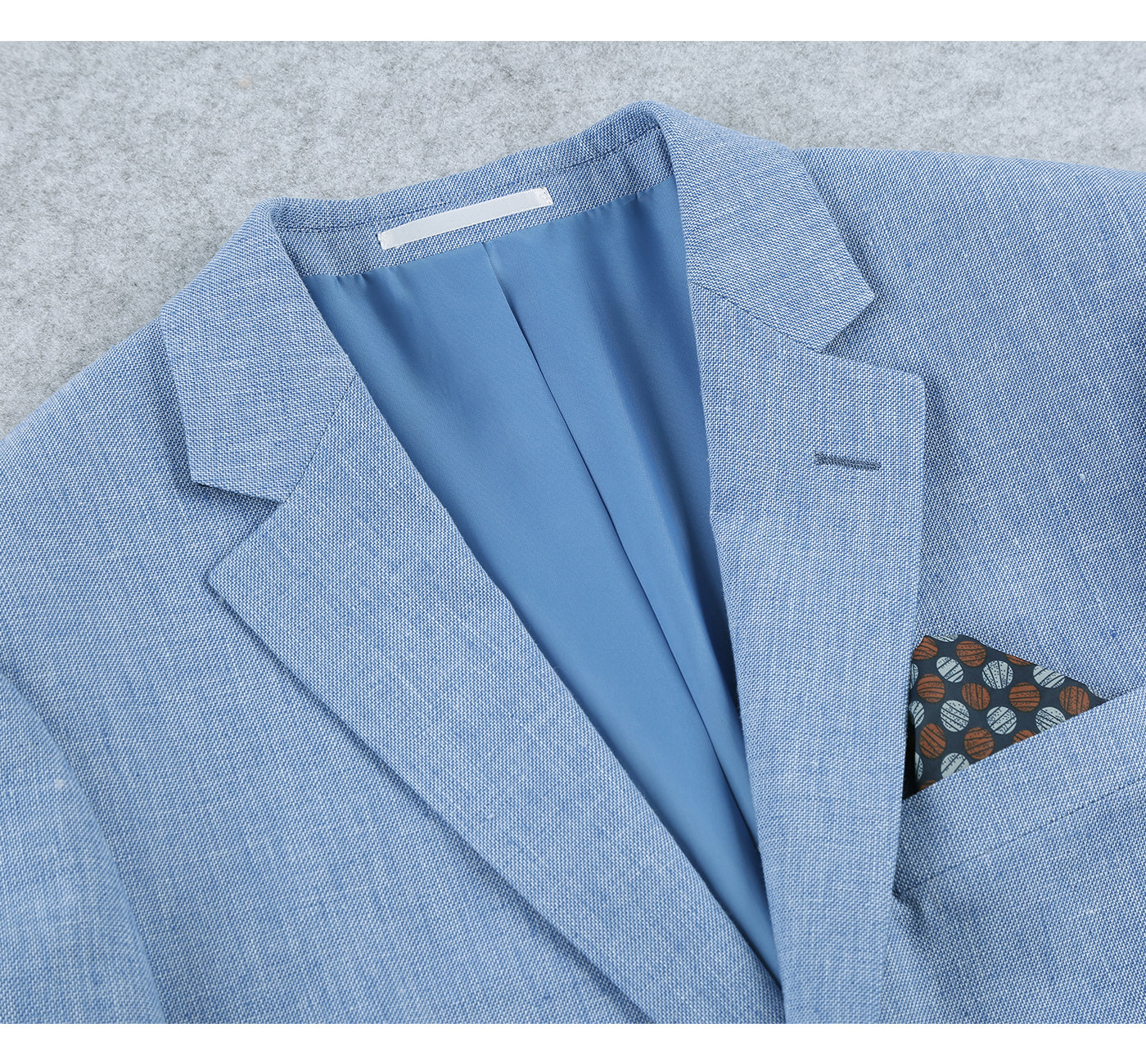 Men's Classic Fit Blazer Linen Cotton Sport Coat for Summer