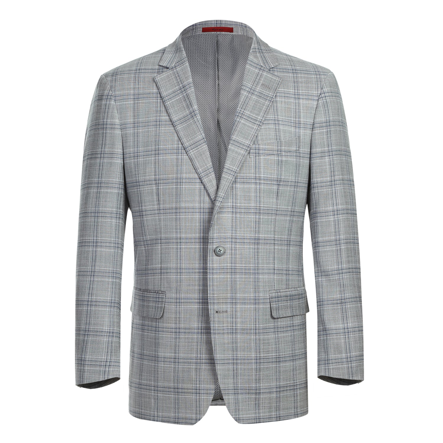 Men’s Classic Fit Checked Suits 2