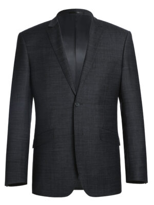 Men's Two Piece Slim Fit Wool Blend Suit