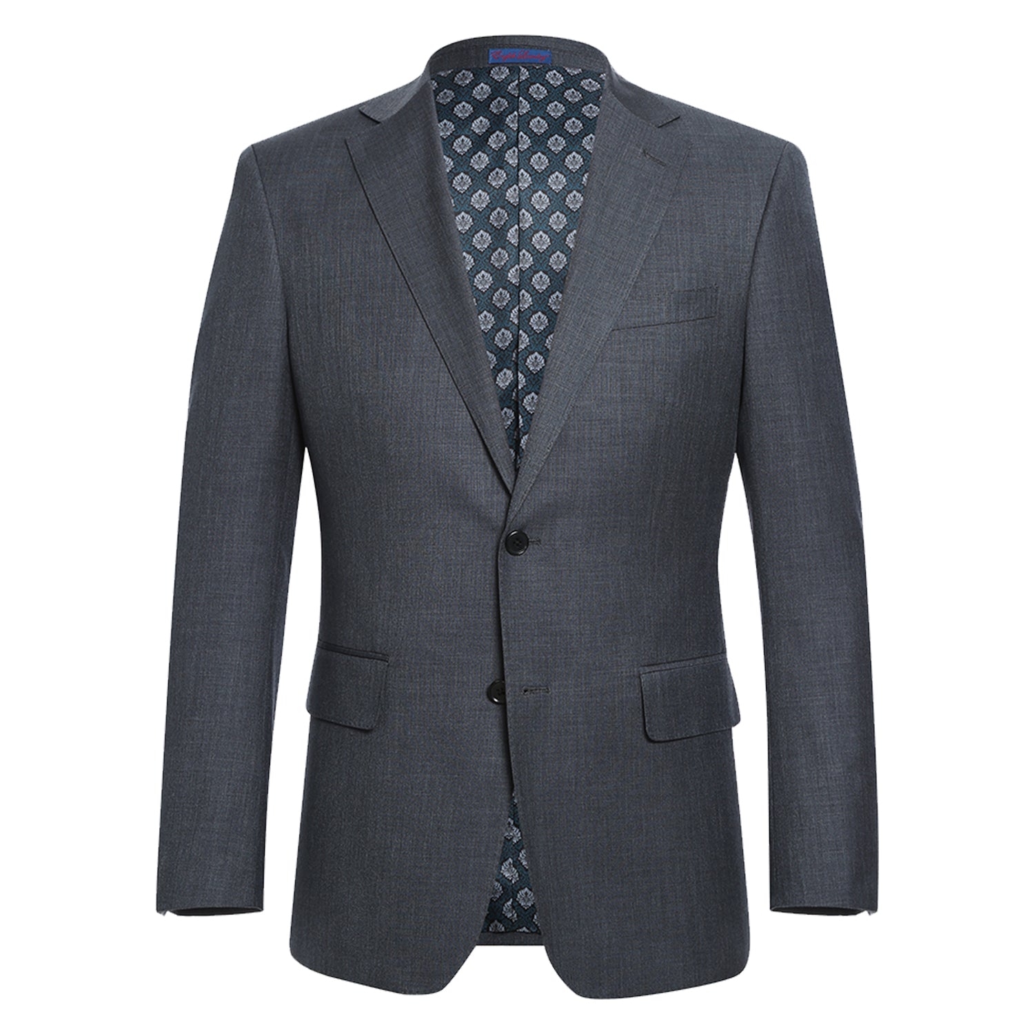 English Laundry Solid Charcoal Notch Suit 2