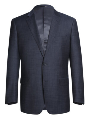 Men's Two Piece Classic Fit Wool Blend Suit