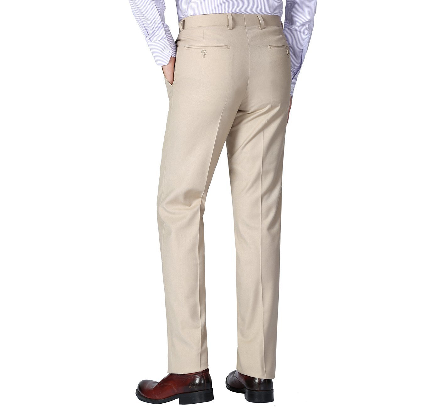 Men’s Flat Front Suit Separate Pants 3