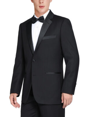 Men's 2-Piece Classic Fit Notch Lapel Tuxedo Suit