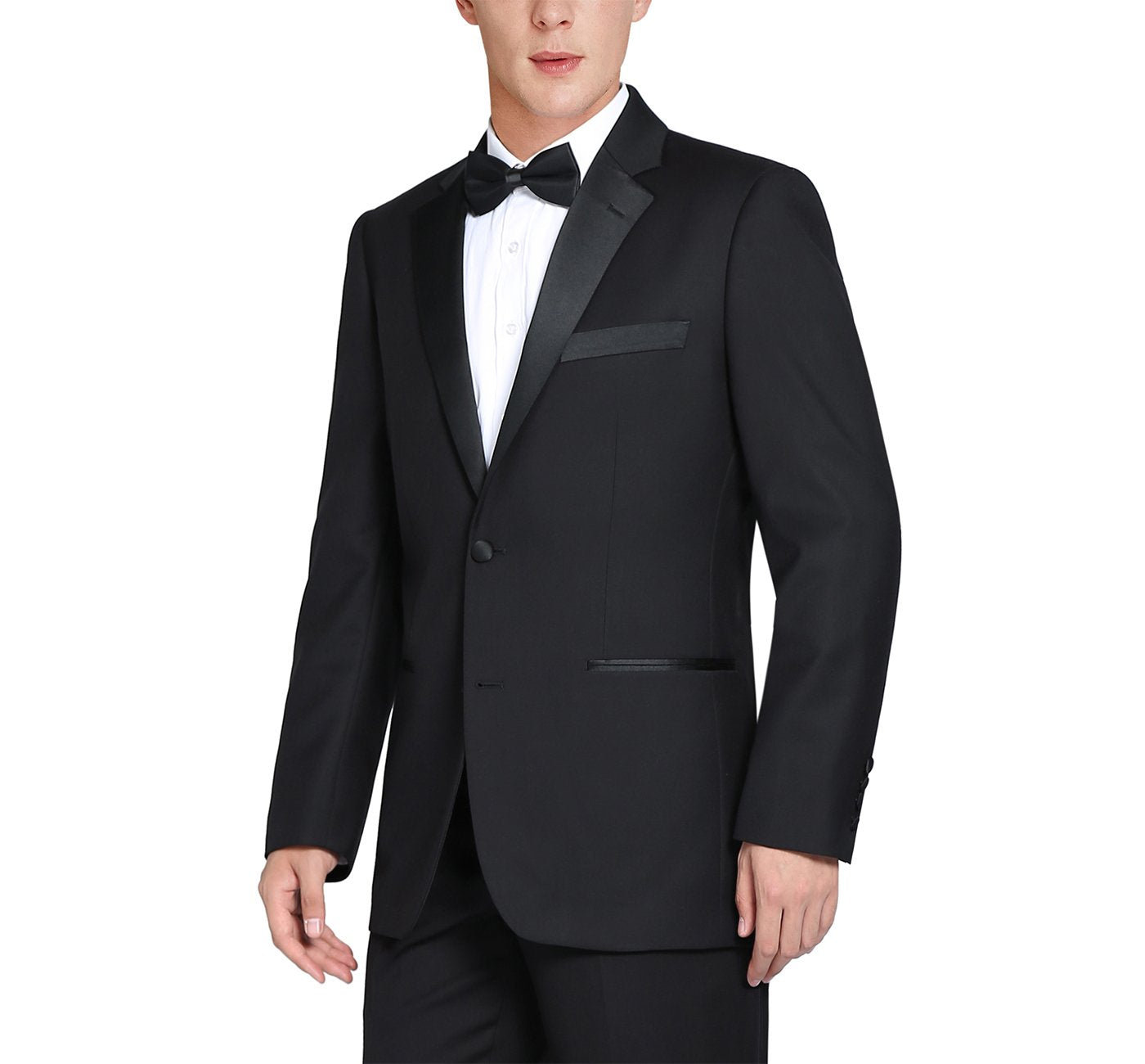 Men’s 2-Piece Classic Fit Notch Lapel Tuxedo Suit 2
