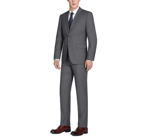 Men's 2-Piece Single Breasted 2 Button Suit