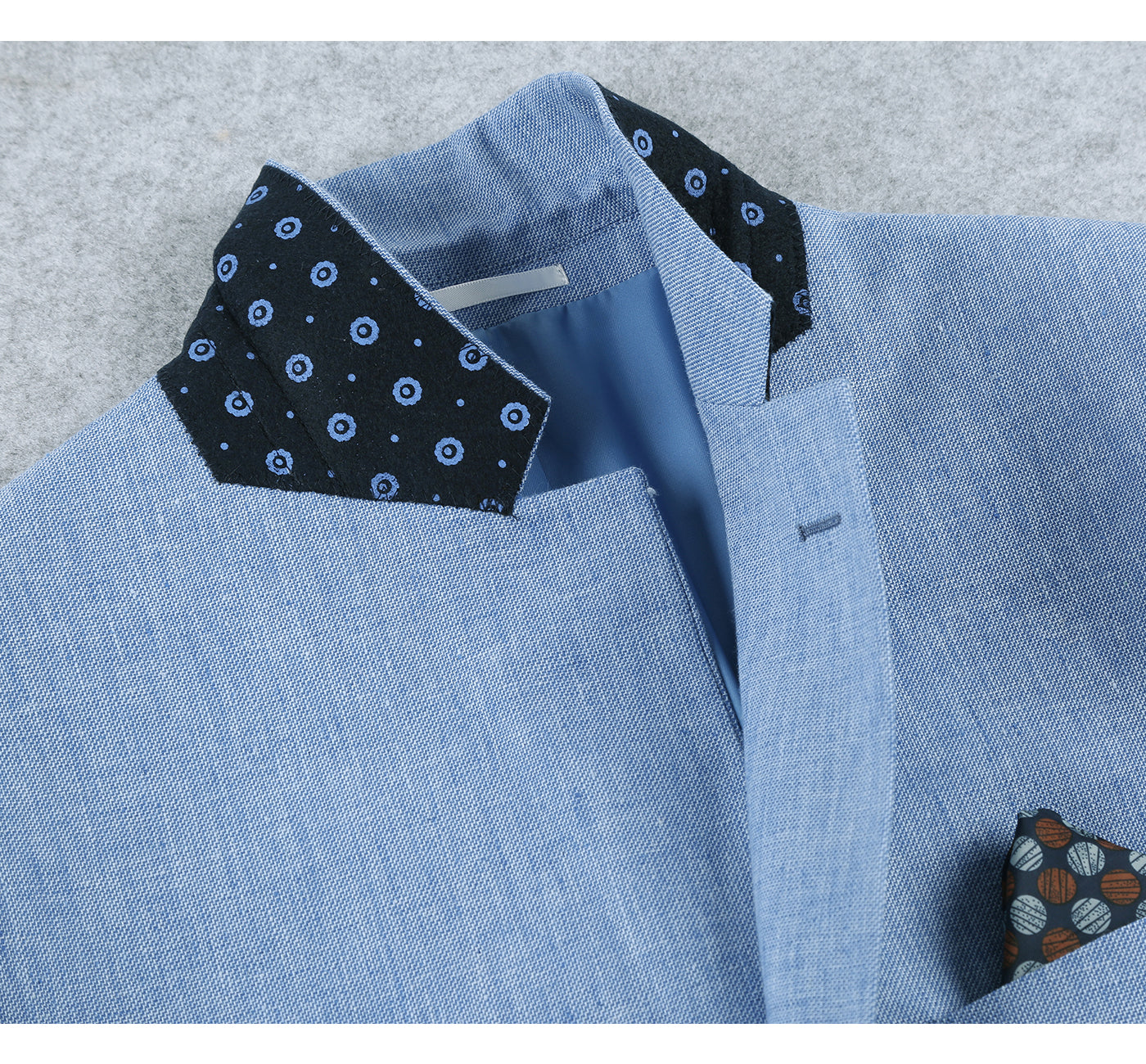 Men’s Classic Fit Blazer Linen Cotton Sport Coat for Summer 3