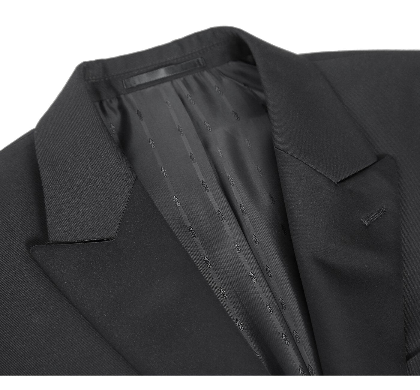 Men’s Classic Fit Tuxedo Peak Lapel Full Dress Suit 3