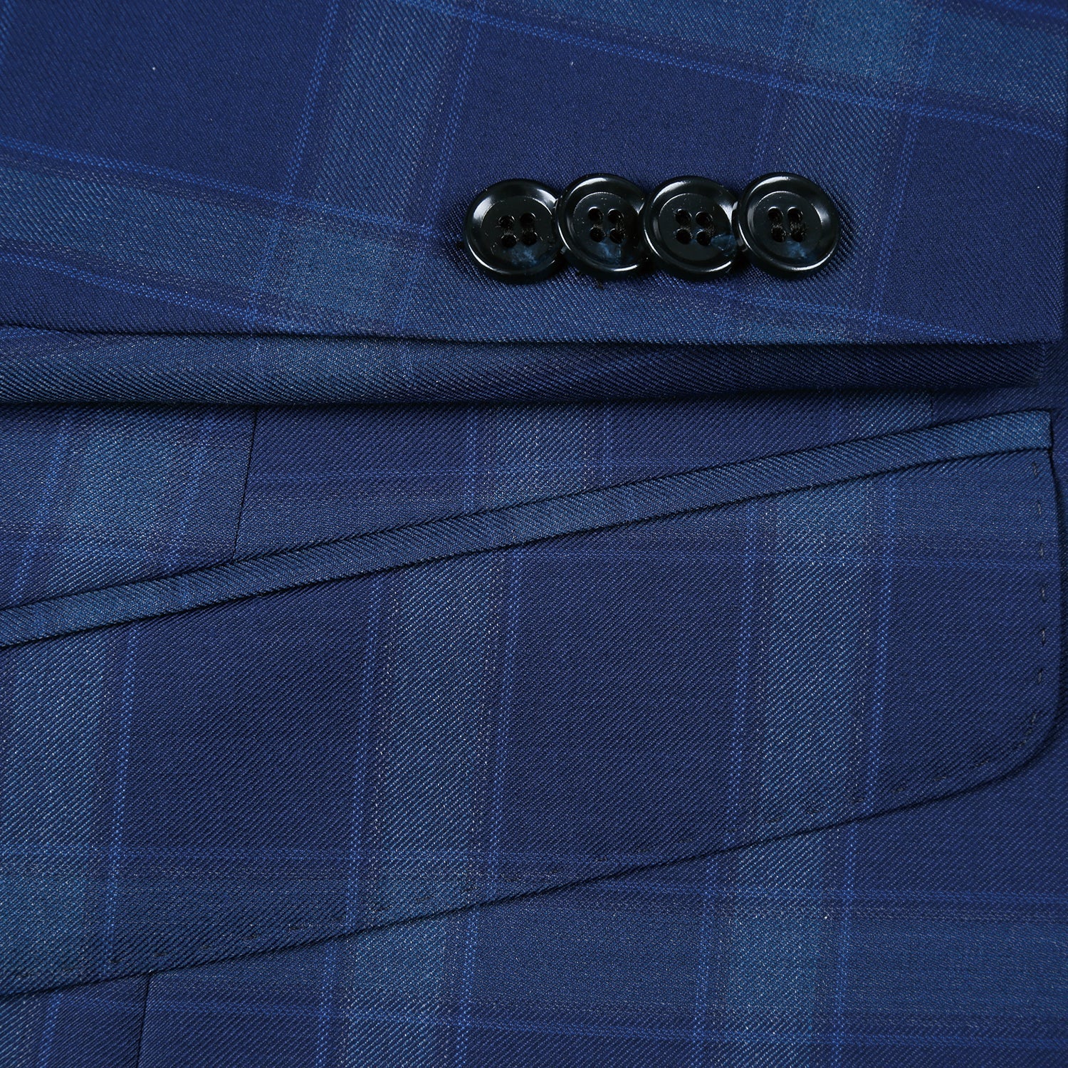 Men’s Wool Checked Suits 5