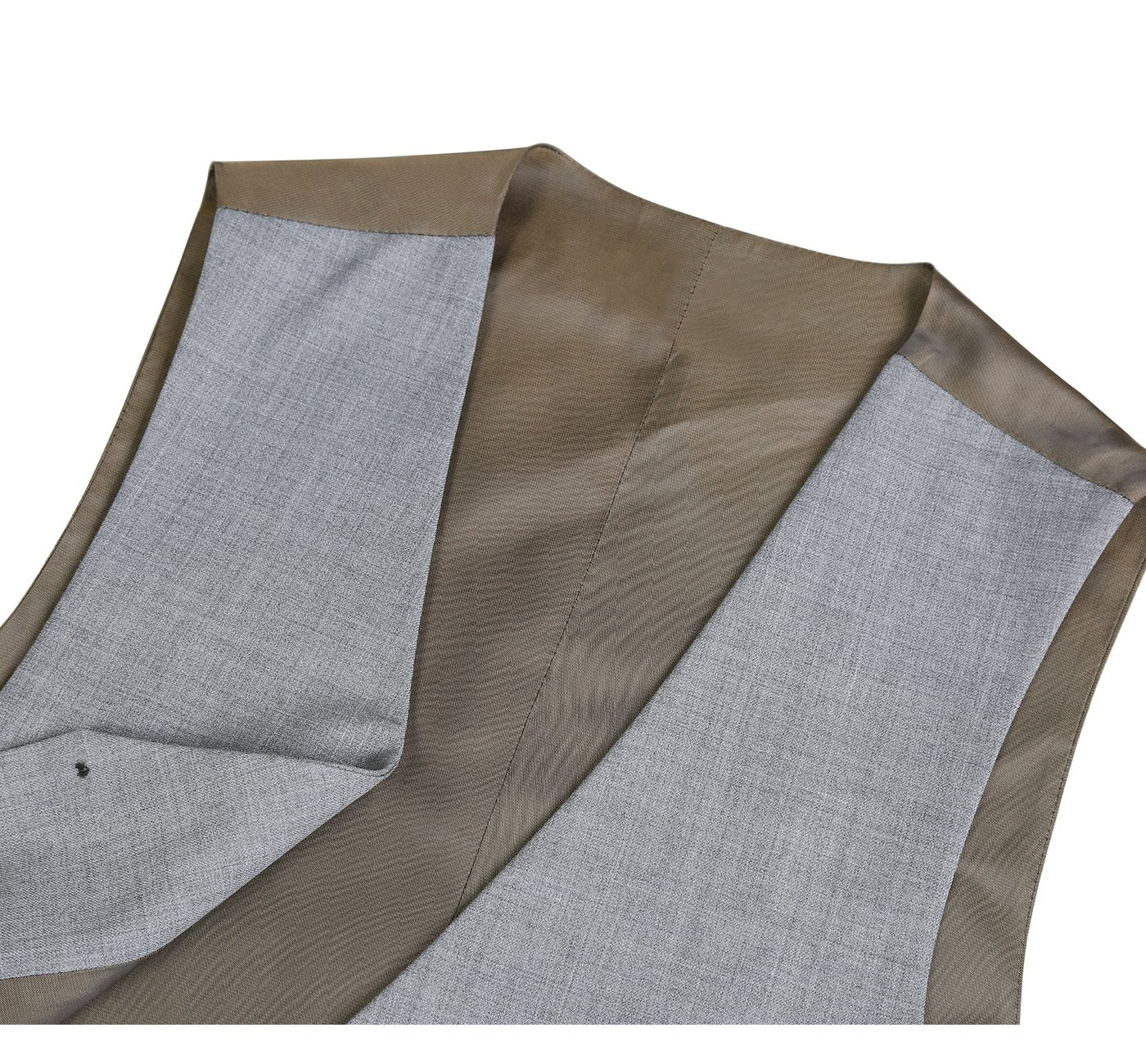 Men’s Wool Suit Vest Regular Fit Dress Suit Waistcoat 4