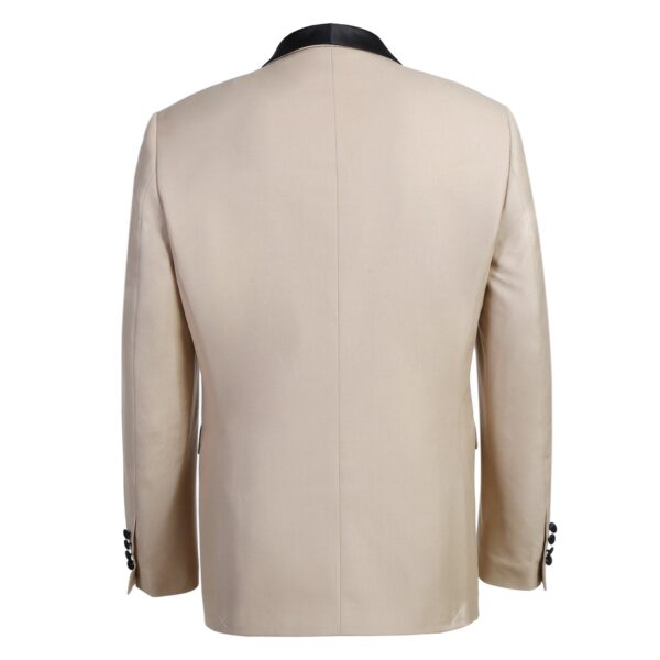 Men's Slim Fit 2-Piece Shawl Lapel Tuxedo Suit