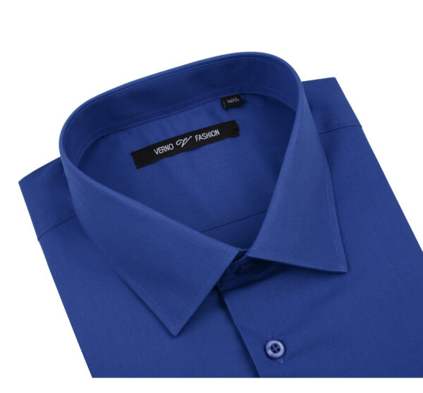 Men's Classic/Regular Fit Long Sleeve Spread Collar Dress Shirt