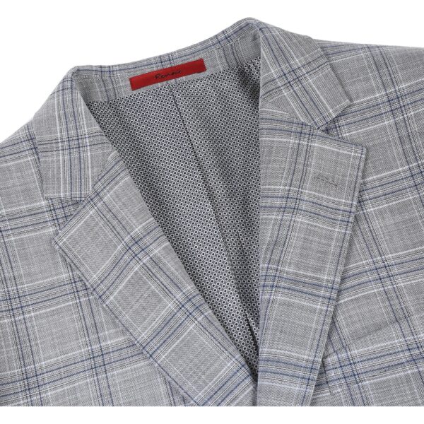 Men's Classic Fit Checked Suits