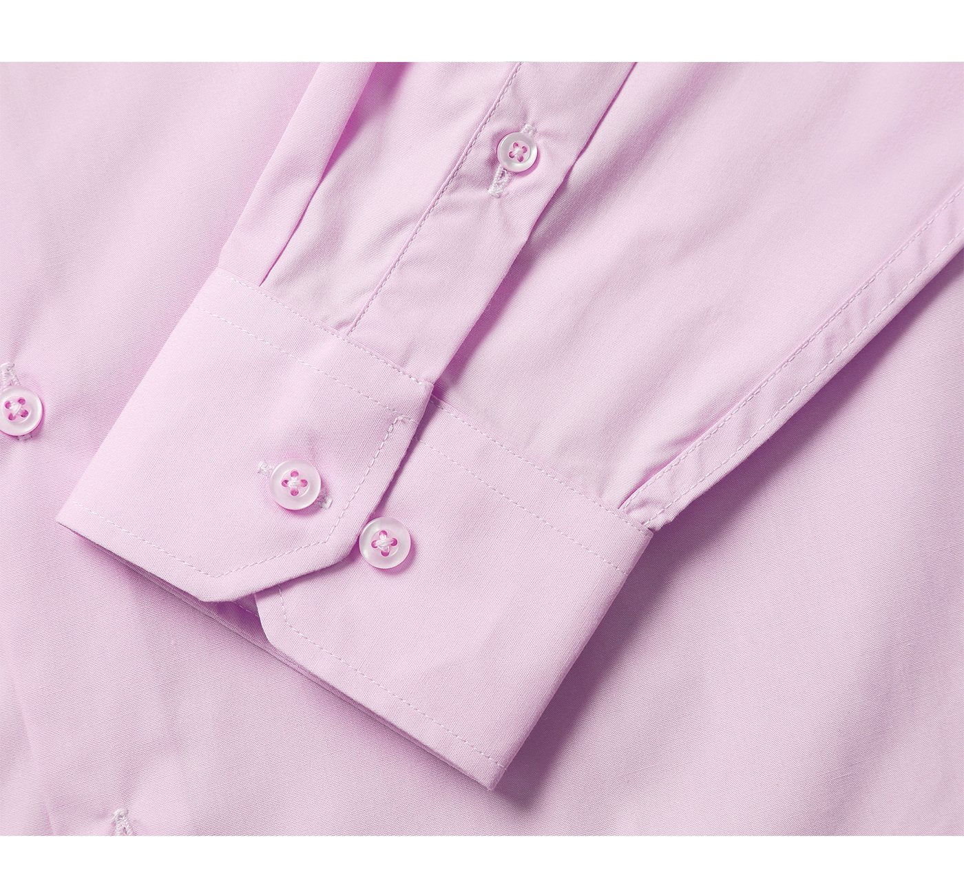 Men’s Classic/Regular Fit Long Sleeve Spread Collar Dress Shirt 4