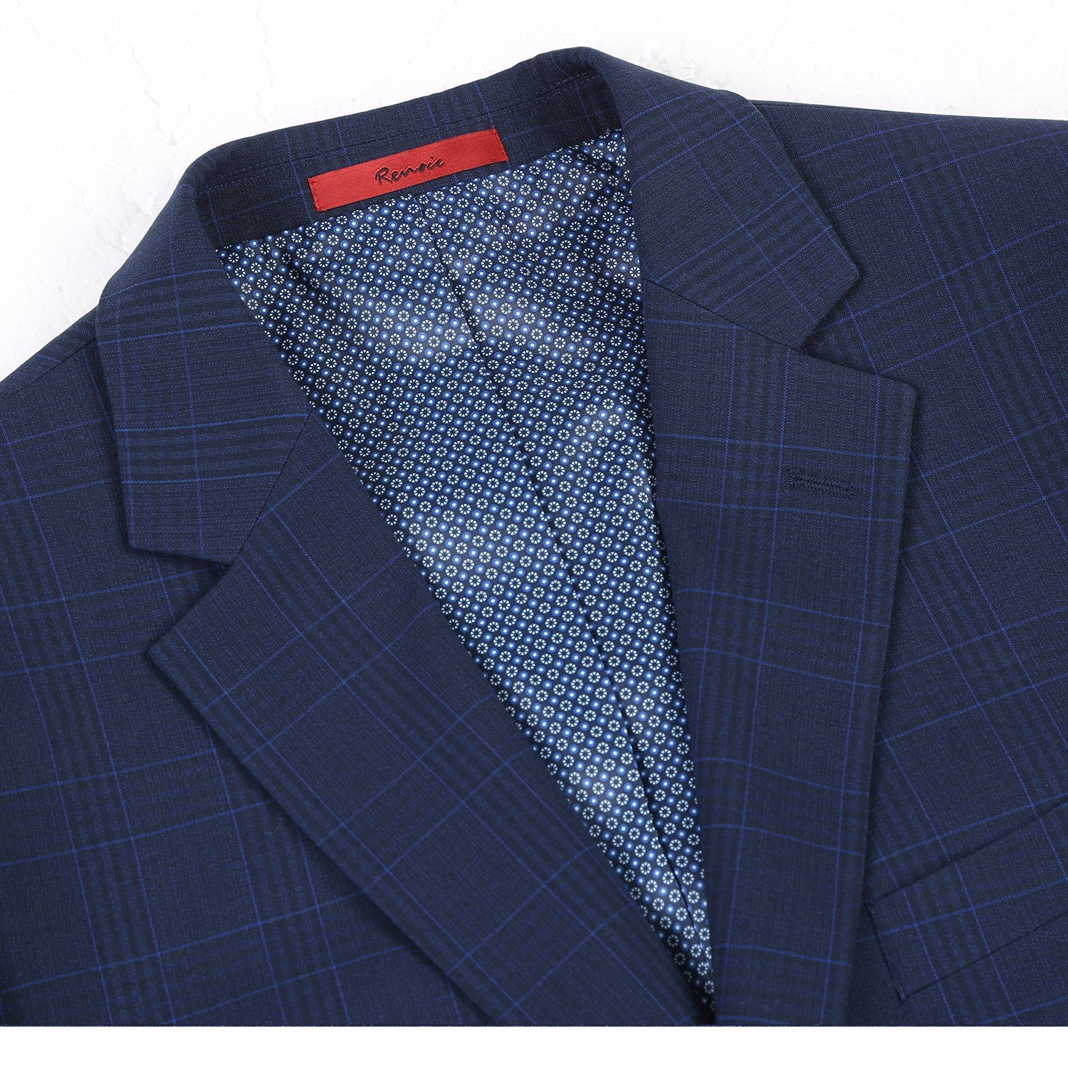 Men’s Classic Fit Checked Suits 4