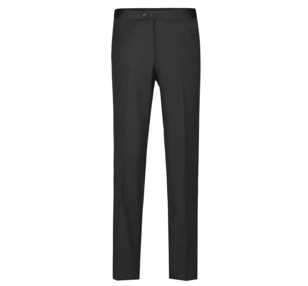 Men's Satin Notched Lapel 2-Piece 100% Wool Tuxedo Suits