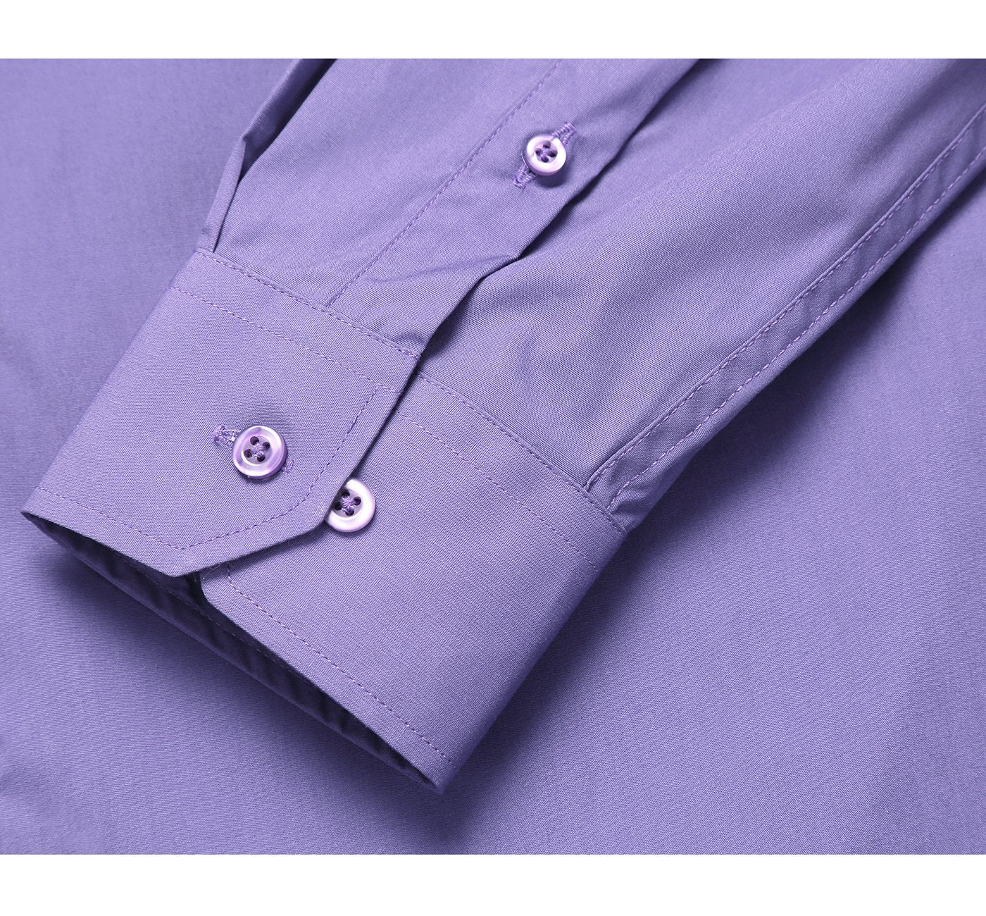 Men’s Classic/Regular Fit Long Sleeve Spread Collar Dress Shirt 5