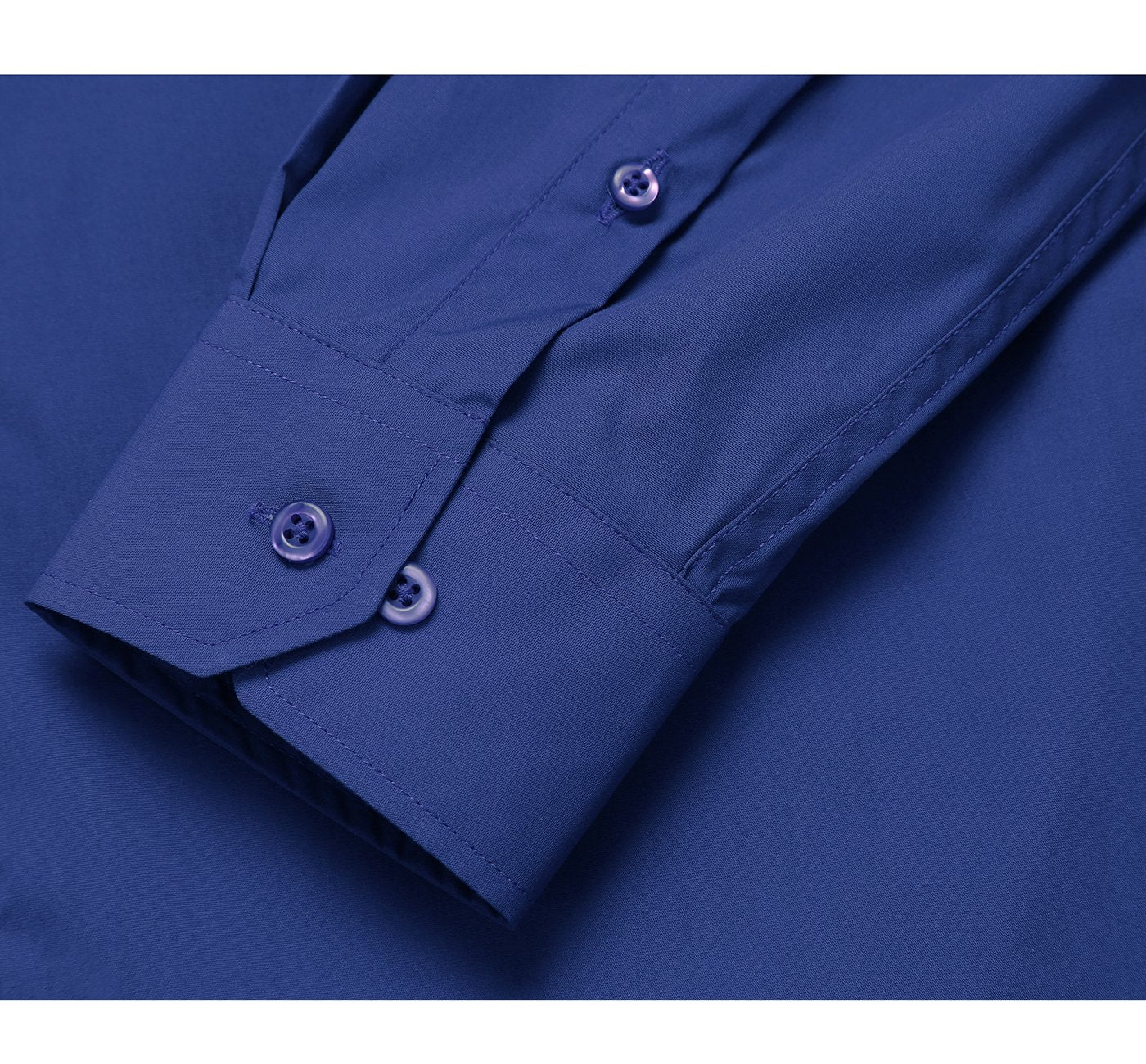 Men’s Classic/Regular Fit Long Sleeve Spread Collar Dress Shirt 5
