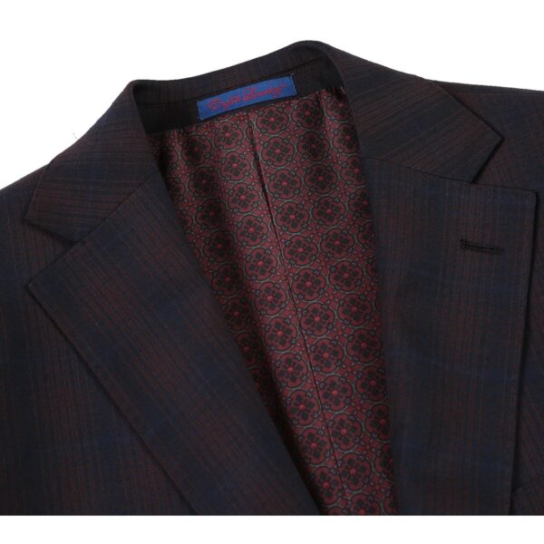 English Laundry Coffee with Red Check Suit