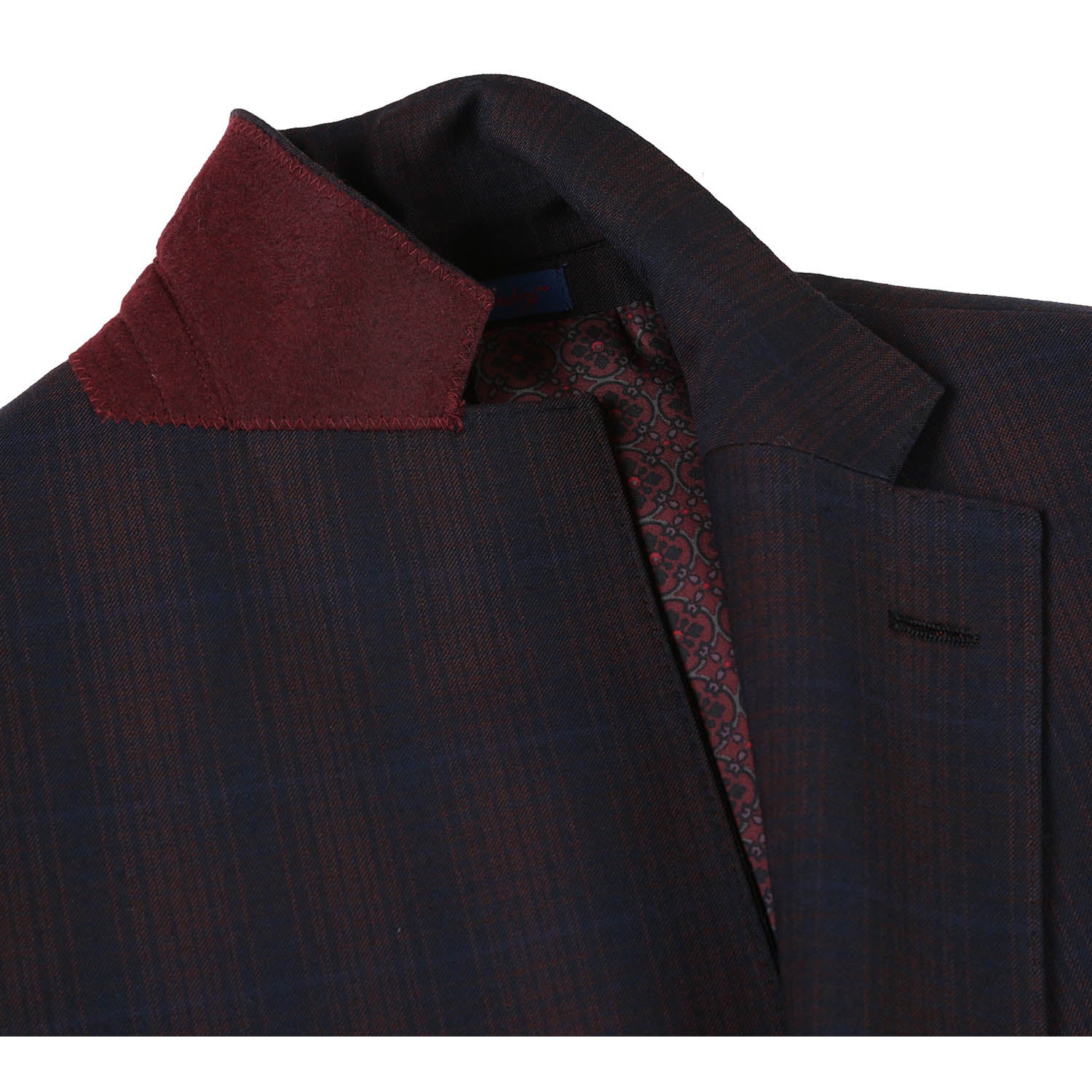 English Laundry Coffee with Red Check Suit 5