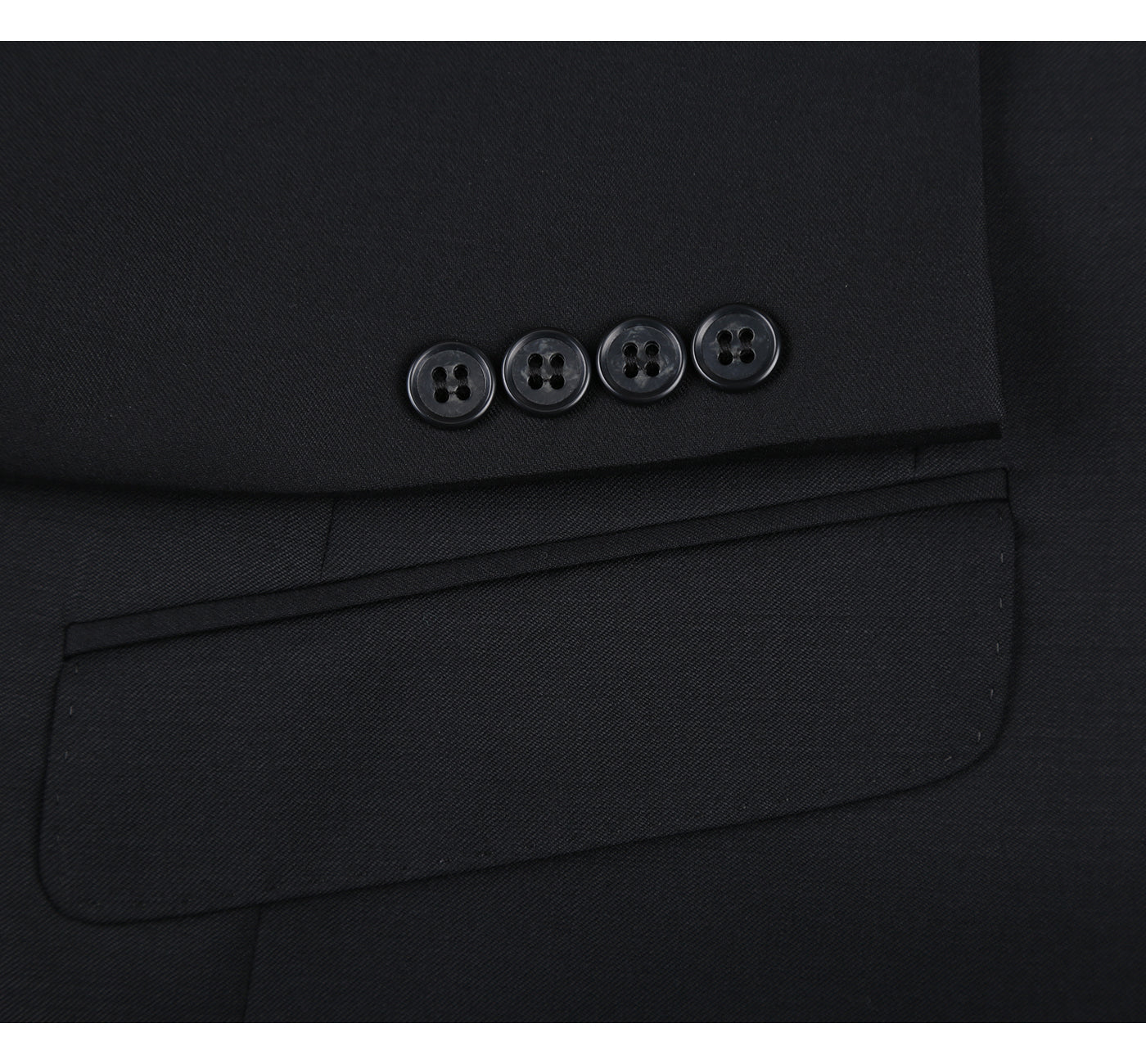Men’s Slim Fit Suit in Virgin Wool with Nano Tech 6