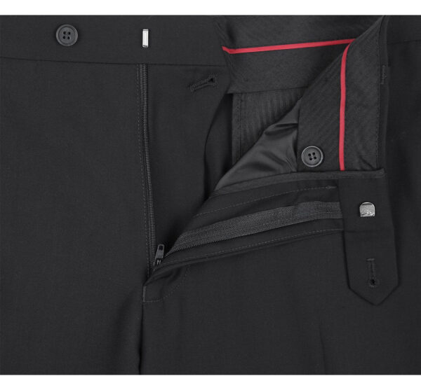 Men's Slim Fit Solid Notch Lapel 2-Piece Suit