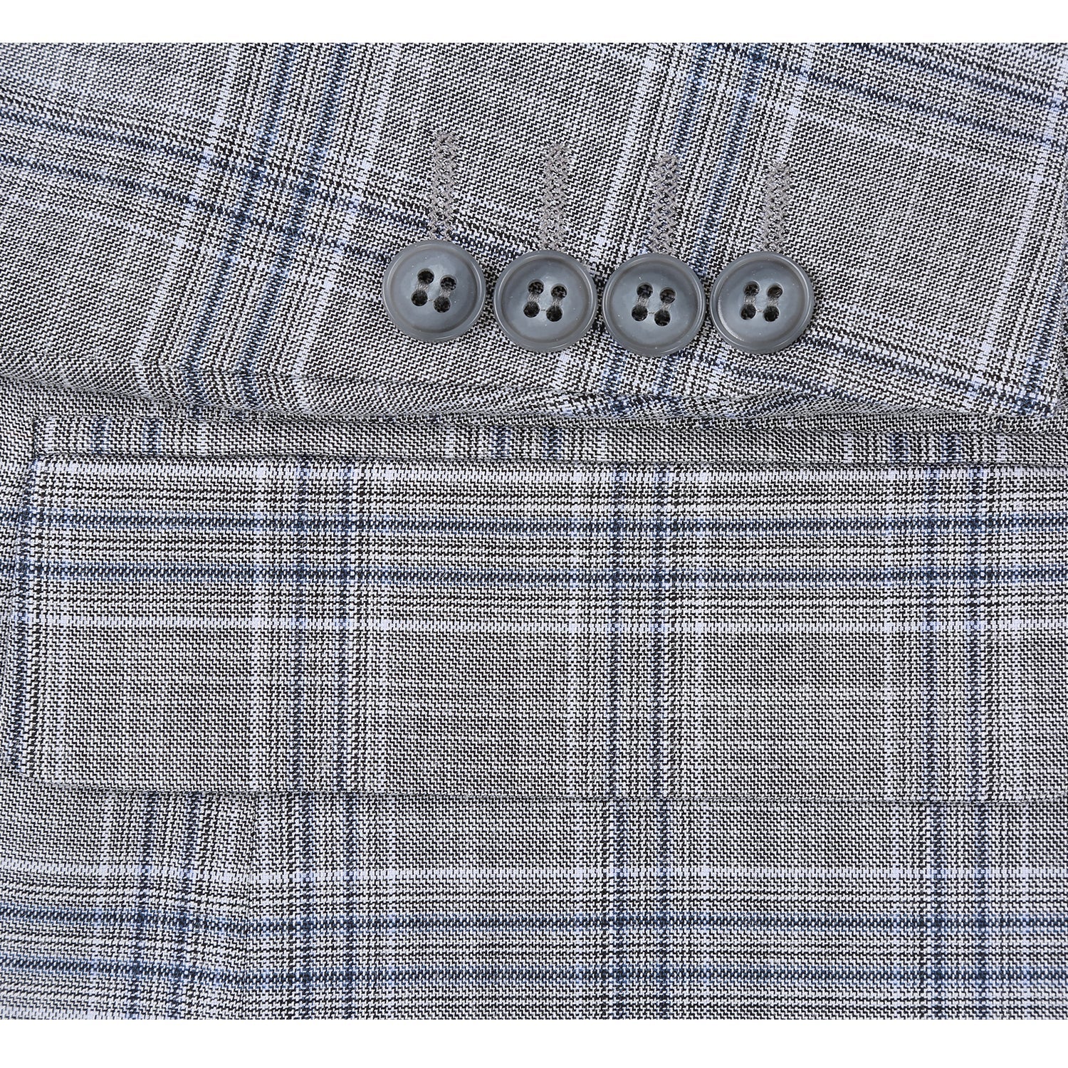 Men’s Classic Fit Checked Suits 8