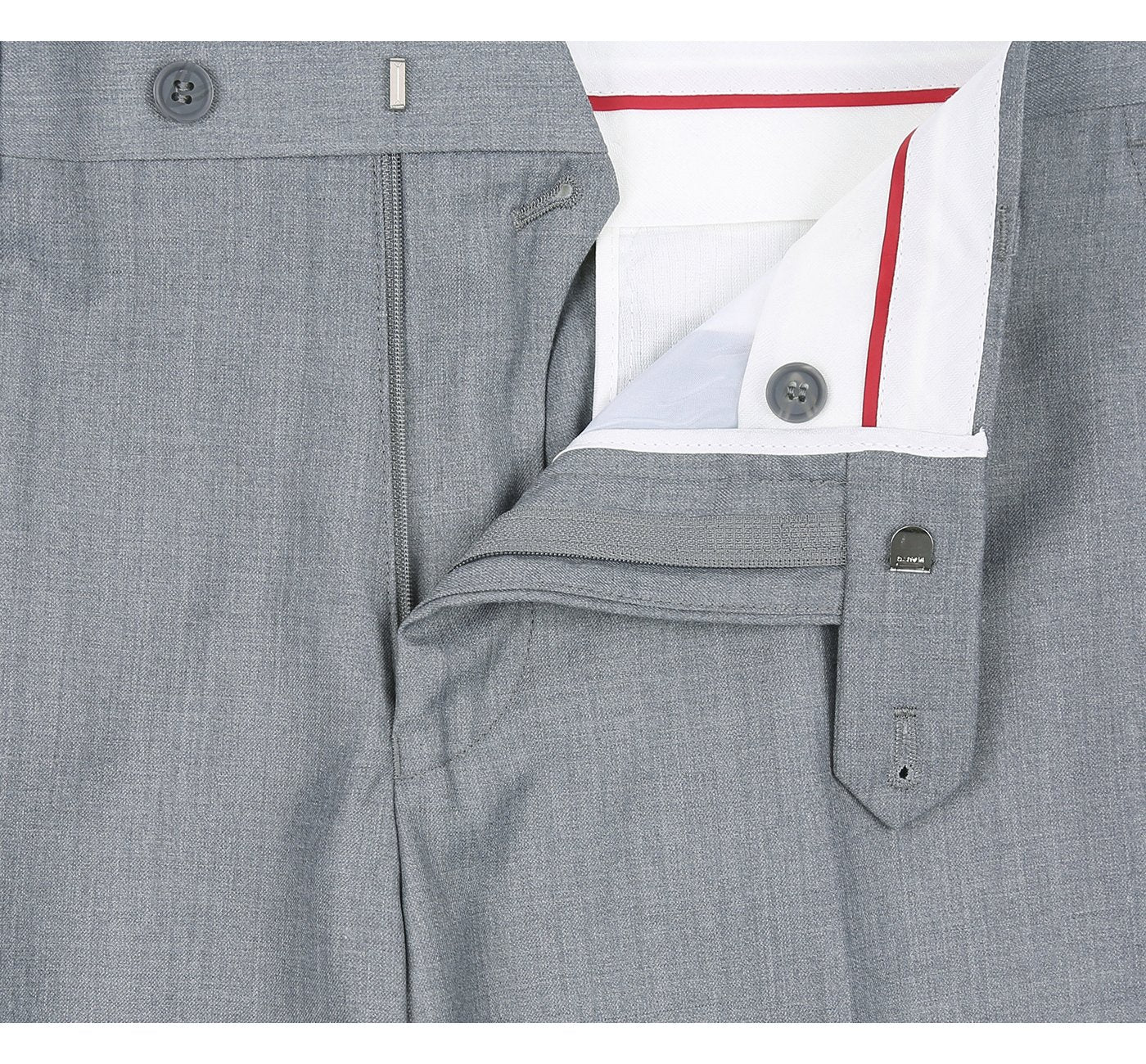 Men’s Slim Fit Solid Notch Lapel 2-Piece Suit 8